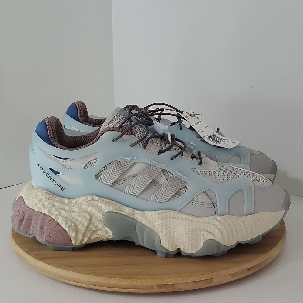 Adidas Roverend Adventure Shoes Crystal White Aluminum Men's Size 9.5 NWT